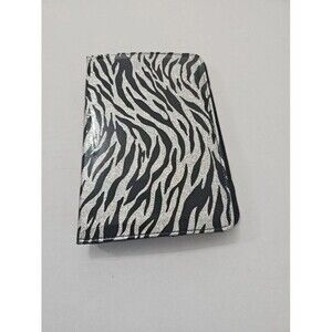 Zebra Print Folio Tablet Case 5.5 X 8.25"